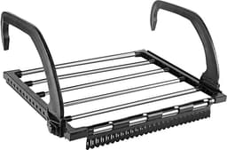 Radiatordroger, Radiator Kleding Airersm, Droogrek voor Radiator, Kleding Droogrek, Opvouwbaar Droogrek voor Balkon, Hangen voor Radiator en Balkon, Klein — thumbnail 1