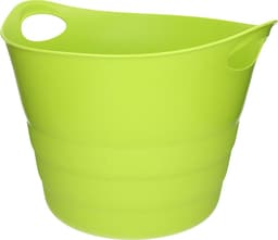 Excellent Houseware Flexibele emmer - groen - 43 liter - kunststof - 45 x 38 cm — thumbnail 2