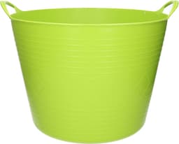 Flexibele kuip - 40 liter - felgroen - kunststof - D45 cm - emmer - wasmand — thumbnail 1