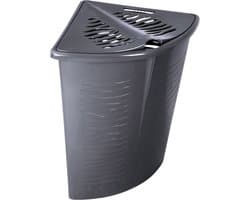 BranQ - Corners Wasmand 45L | Zebra Zwart Wi
