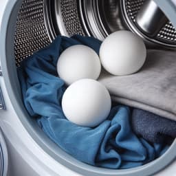 Lavendel Drogerballen set - 6 Wasdroger Ballen met Lavendel Olie - Wool dryer balls - Wasdrogerballen - Wasmachine ballen - Droogballen van Wol - 10ml etherische olie — thumbnail 2