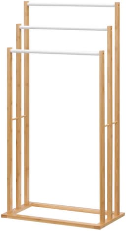Handdoekenrek badkamer - Badkamer accessoires - Badkamerrek - Handdoekhouder - Droogrek - 48 cm x 25,8 cm x 94 cm — thumbnail 1