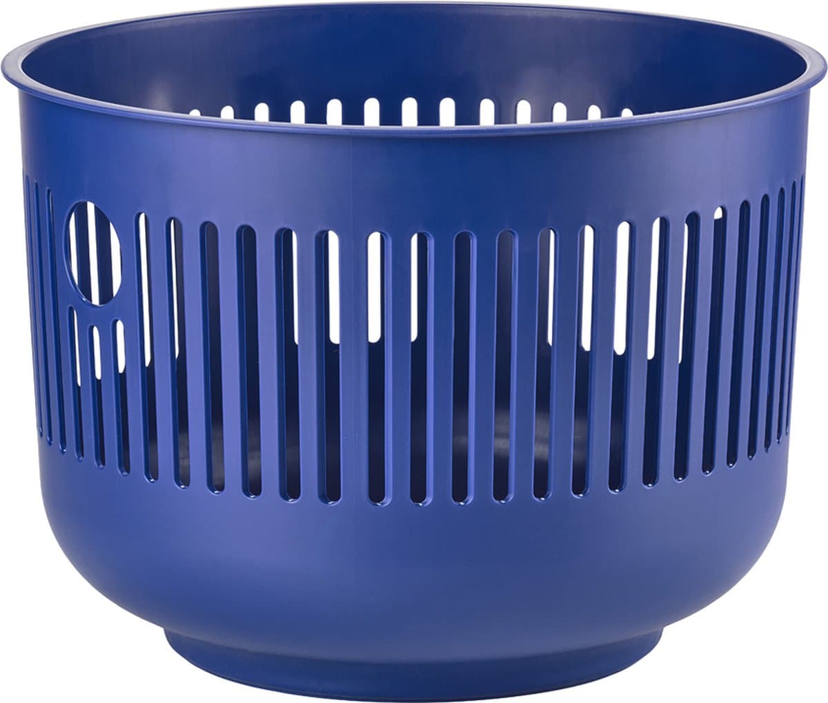 Zone Denmark Ume Wasmand - 30 liter - Indigo blue (blauw) - Kunststof - Ronde Wasmand met Hengsel - Kleine Wasbox of Opbergmand — afbeelding 1