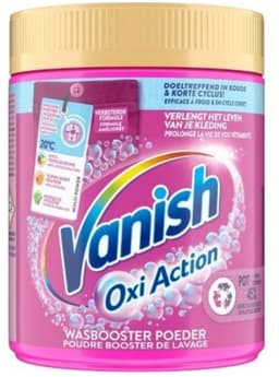 Vanish Oxi Action - Vlekkenverwijderaar Poeder - Zonder Bleek - Gekleurde Was - 530 Gram — thumbnail 1