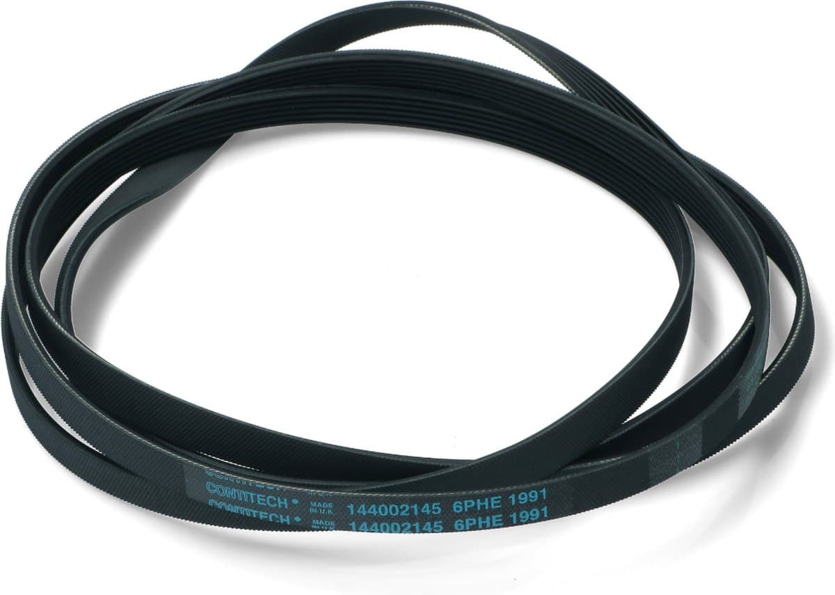 Poly-V-snaar 1991H6 -aandrijfriem 6PHE 1991 H6 - riem wasdroger - geschikt voor oa Ariston Blue Air Hotpoint Indesit — afbeelding 1