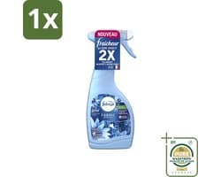 1 x Febreze Textielverfrisser Spray - Sea Breeze - Langdurige Frisse Geur - Lenor Collectie - 500ml- Textielverfrisser - Geurverwijdering - Huisdiergeuren - Meeresbrise - Textielverfrisserspray