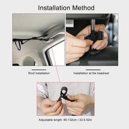 Opbergriem voor Kamperen - Draagbare Waslijn voor Auto en Tent - Verstelbare Lanyard voor Camping Gear - Handige Opbergtouw voor Kampeeruitrusting — thumbnail 4
