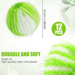 12 Herbruikbare Haarvangers voor de Wasmachine — thumbnail 4