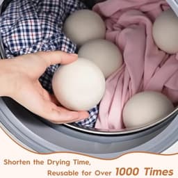 Droogballen voor wasdroger - 100% ecologisch - Diameter 8 cm — thumbnail 3