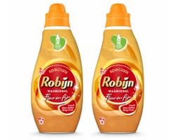 2 x Robijn Specials - Fleur & Fijn - Vloeibaar Wasmiddel - 18 Wasbeurten - Voordeelverpakking - 2 stuks