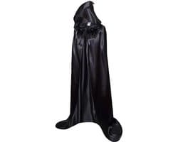 Cape met capuchon, lange mantel met capuchon, uniseks, voor volwassenen, Halloween, Kerstmis, mantel, cosplay kostuum