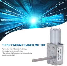 DC 12 V aandrijfmotor M6 x 50 mm micro-omgekeerde snelheidsreductiemotor voor raamopener, houders (150 tpm) — thumbnail 3