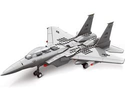 WANGE Model F15 Eagle tweemotorig tactisch jachtvliegtuig voor montage met blokken. Modelvliegtuig 1:48.