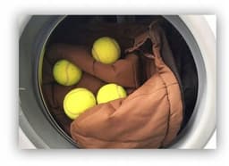 3x Tennisballen voor Wassen - Zacht & Pluis Wassen van Donsjassen & Dekbedden — thumbnail 4