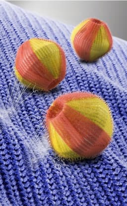 Wasmachine ballen - 3 stuks, anti-pluis voor kleding — thumbnail 3