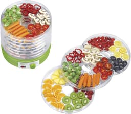 Droogrek XXL met 12 planken - Perfect voor het drogen van groenten en fruit — thumbnail 2