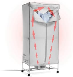 Elektrisch wasdroger - sneldrogend, ruimtebesparend - 1 stuk - wit - 1000 W — thumbnail 2