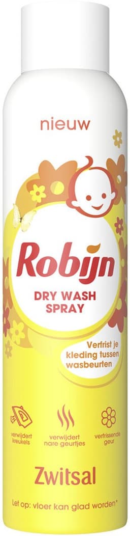 Robijn - Zwitsal - Dry Wash Spray - Voordeelverpakking - 200 ml - Voordeelverpakking - 12 stuks — thumbnail 4
