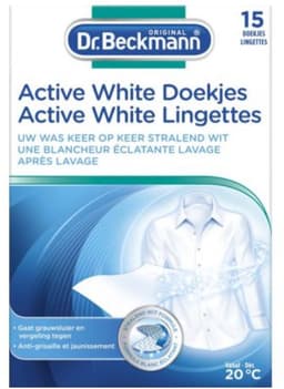 Dr. Beckmann Active White Sheets 15 stuks per verpakking - Voordeelverpakking - 2 stuks — thumbnail 4