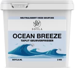 Tapijtverfrisser - Ocean Breeze - 2 KG - Neutraliseert vieze geurtjes - Langdurige geurbeleving - Veilig in gebruik - Natuurlijk product - Textiel verfrisser — thumbnail 1
