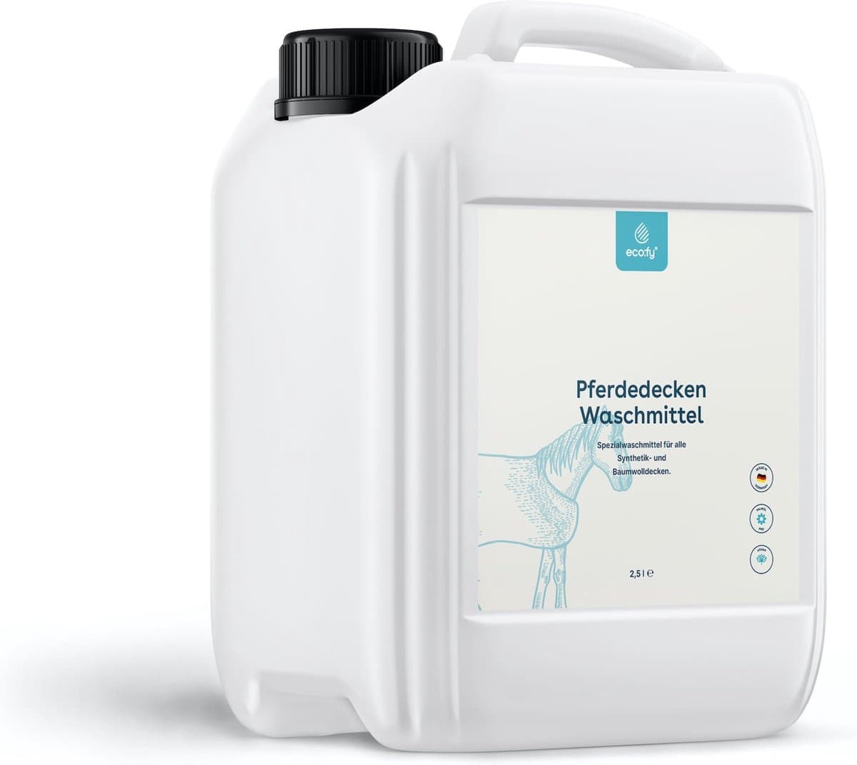 eco:fy® Paardendeken wasmiddel • Wasmiddel voor synthetische en katoenen dekens — afbeelding 1