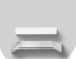 Goodivery ® Ruimtebesparende inklapbare wasdroger voor muur en balkon, ideaal voor binnen en buiten gebruik — thumbnail 5