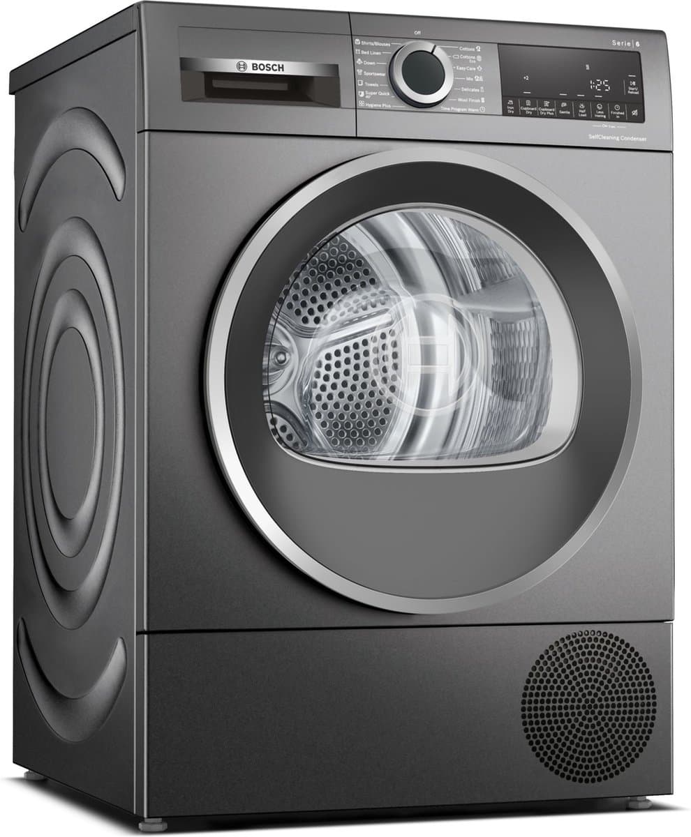 Bosch WQG235DREU Serie 6 - Wasdroger - Warmtepompdroger - ENG display — afbeelding 1