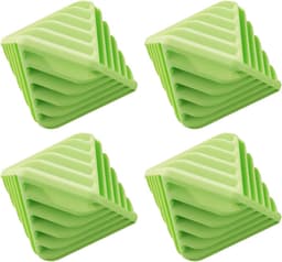 Vier herbruikbare antistatische wasballen van 65 mm × 58 mm × 60 mm zijn geschikt als wasverzachter in de wasmachine. — thumbnail 1