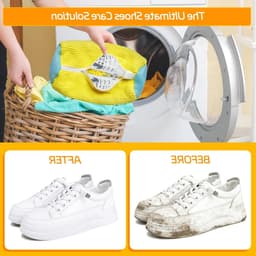 Waszak voor Schoenen met Gele Rits, Herbruikbaar voor Sneakers, Sportschoenen en Hardloopschoenen — thumbnail 5