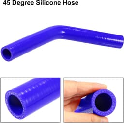Dailygoods - Universele 22mm Auto Koppeling Silicone Slang Blauw — thumbnail 3