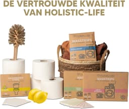 Wasstrips - Lentebloesem 100 Wasbeurten Incl. Wasverzachter – Wasmiddeldoekjes Wasdoekjes – Detergent sheets - Vegan — thumbnail 4