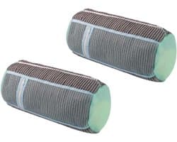 Schoenwaszakken voor de Wasmachine - 2 Stuks, Mesh Waszak voor Sneakers en Sportschoenen, Ideaal voor Canvas en Hardloopschoenen, 39 x 19 cm