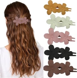 Haarspelden Set - Klemmen Clips - Haar Styling - Groot Formaat - 11 cm - Gemengde Kleuren — thumbnail 1