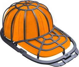 Hoedenwasser voor Baseball Caps – Petten Wasrek voor Vaatwasser – Cap Washer Cage – Beschermt Petten tegen Vervorming – Voor Platte en Gebogen Petten – Zwart — thumbnail 1