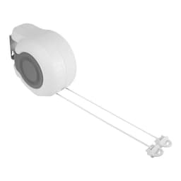 Dailygoods- Waslijn Uittrekbaar 13 Meter - Ruimtebesparend - Wandmontage - Draagbaar - Geschikt voor Balkon - Gemaakt van ABS/PVC - Kledinglijn — thumbnail 5