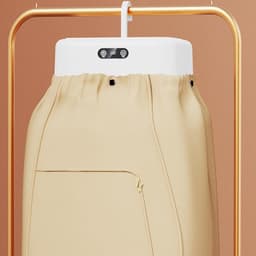 Draagbare wasdroger - sneldrogende en stille machine, draagbare wasdroger voor onderweg, voor badkamer, balkon, outdoor, binnen, woning, slaapzaal, camping, terras, keuken en andere ruimtes - wit — thumbnail 4