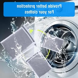 Waszakken Set van 4 Stuks - Mesh Wasnetten met Rits voor Ondergoed, Bh's, Sokken en Babykleding - Ideaal voor Wassen en Bescherming van Kleding — thumbnail 3