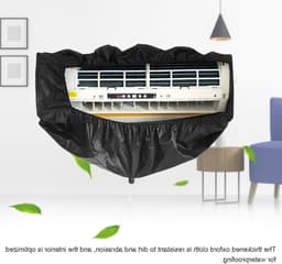 Regenbestendige Waszak voor Airconditioning, Schoonmaakoplossing voor Wandmodellen, Bescherming tegen Stof en Vuil — thumbnail 5