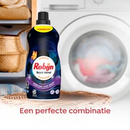 Robijn Klein & Krachtig Wasmiddel Black Velvet 34 Wasbeurten 1,19 liter — thumbnail 4