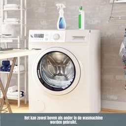 RONN® Lekbak Wasmachine - Lekbak - Anti Trillingsmat Wasmachine - Lekbak Wasmachine- Lekbak Wasmachine Universeel - Zwart- 60cm x 60cm x 2cm — thumbnail 2