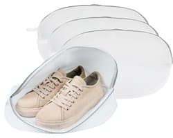 Benson Waszak schoenen - 4x - 1 paar - wasnet - wit - 42 x 24 cm