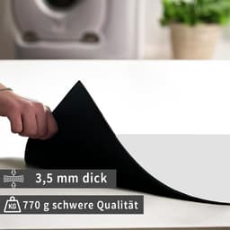 Wasmachine Onderleggers - Antislip Matten - Apparaat Stabiliseren - Op Maat Te Snijden - 60x60 cm - Wit — thumbnail 3