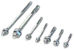 Zware Verankeringsbouten M12 Lengte 160mm Verzinkt met Goedkeuring — thumbnail 2