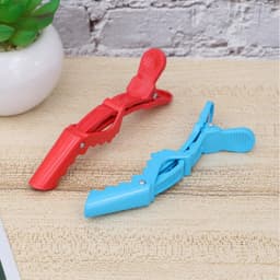 Haarklemmen Set - Salonclips Kapper - Haar Verdelen Stylen - Anti-slip Ergonomisch - 11.5 cm Lengte - Mix Kleuren — thumbnail 2