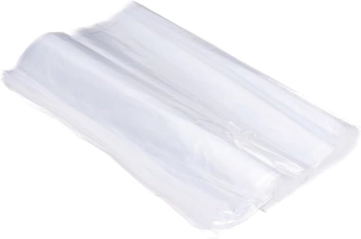 200 PCs Duidelijke Vlakke Open Plastic Poly Zakken 10x14 Inch 1 Mil Verpakkende Zakken voor Voedsel, Huis, Collectibles Opslag, Bewijzen Brood, Deeg — afbeelding 1