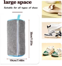 6-delige Schoenen waszak Set, Geschikt voor Alle Schoentypes - -Vervorming, Wasmachinebestendig, Droogvriendelijk, Zachte Pluche Voering voor Schoenbescherming. — thumbnail 1
