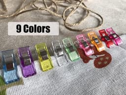 100 Stuks Stofclips voor Naaien en Quilten - Veelzijdige Klemmetjes voor Stoffen — thumbnail 3