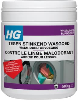 2 x HG Tegen Stinkend Wasgoed Wasmiddeltoevoeging 500 gr - Wasmiddel Tegen Geur - Wasmiddel Voor Stinkende Was - Wasverfrisser - Wasmiddel Toevoeging - Wasgoed Geur Neutraliseren — thumbnail 2