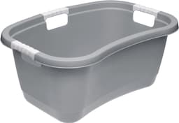 keeper Ergonomische wastobbe, antislip zachte handgrepen, 50 l, Janne, Nordic Grey — thumbnail 1