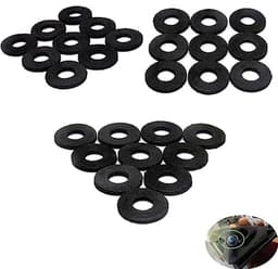 100 Pack Seal Ring Spons Pad - Geluidsisolatie Spacer en Schokbestendige Wasmachine voor Auto Accessoires — thumbnail 1